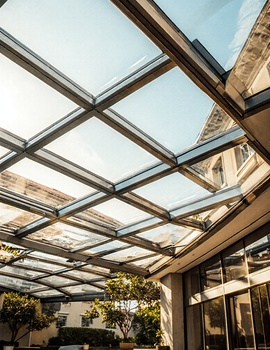 玻璃採光罩 - 高透光美觀耐用